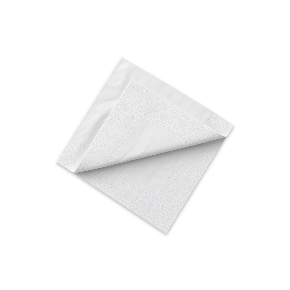 Salveta 33×33 cm 2-slojna bijela - 1/4 preklop