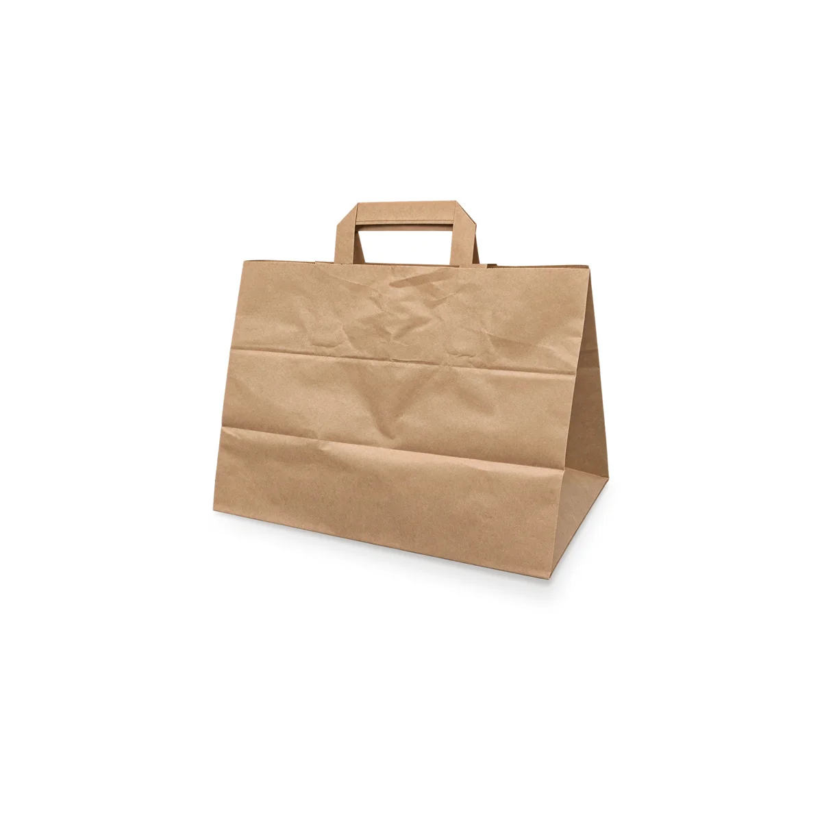 Papirna kesa BRAON 32+22×24 cm