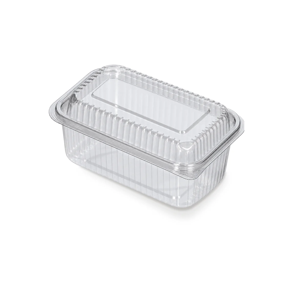 Preklopna posuda za delikatese 1000 ml FT 208 KB - ispupčen poklopac